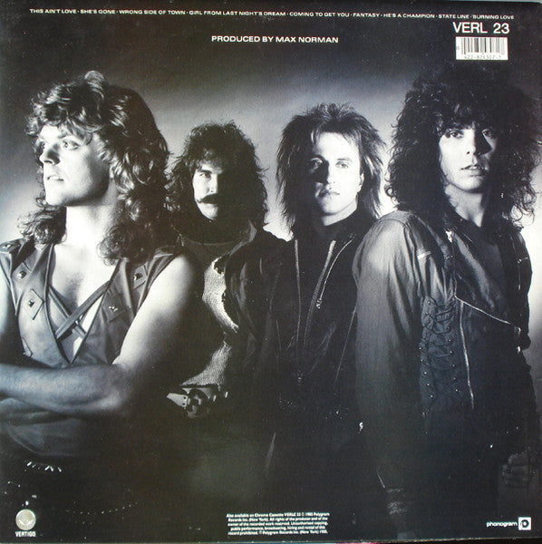 Coney Hatch - Friction (Vinyl, LP, Album) Very Good Plus (VG+) / Very Good (VG)