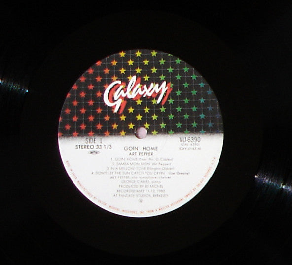 Art Pepper - Goin' Home (Vinyl, LP, Album)