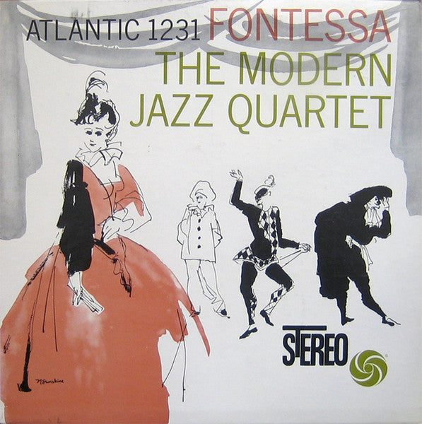 The Modern Jazz Quartet - Fontessa (Vinyl, LP, Album, Repress, Stereo) Good Plus (G+) / Very Good (VG)