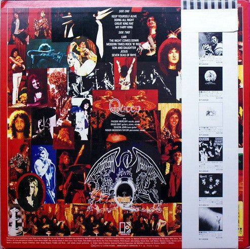 Queen - Queen (Vinyl, LP, Album, Reissue, Stereo)