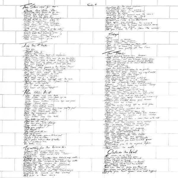 Pink Floyd - The Wall (Vinyl, LP, Album, Stereo)