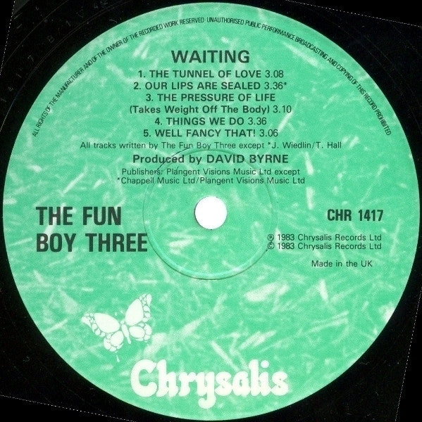 Fun Boy Three - Waiting (Vinyl, LP, Album)