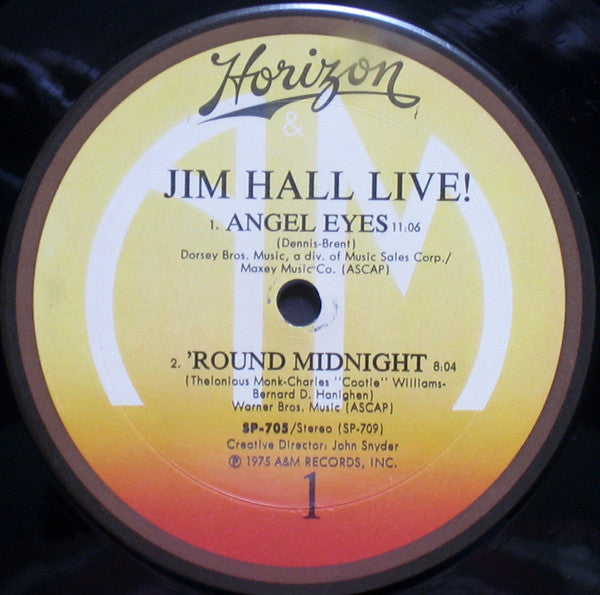 Jim Hall - Jim Hall Live! (Vinyl, LP, Album, Stereo) Very Good (VG) / Very Good (VG)