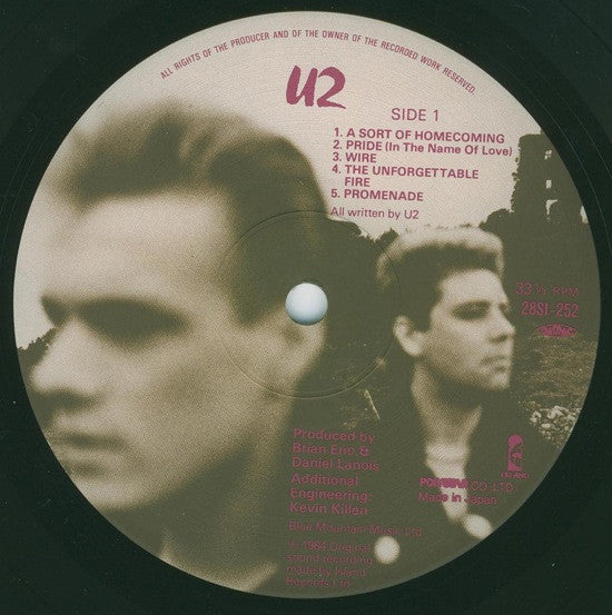 U2 - The Unforgettable Fire (Vinyl, LP, Album)
