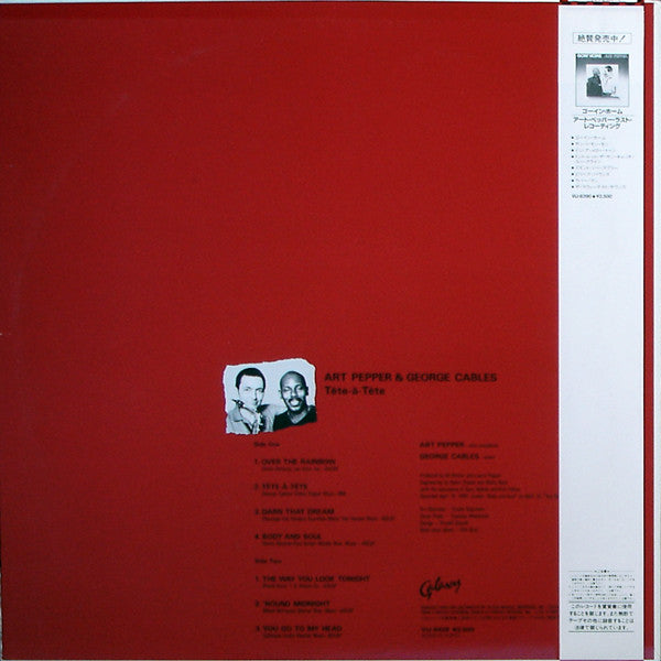 Art Pepper - Tête-À-Tête (Vinyl, LP, Album)