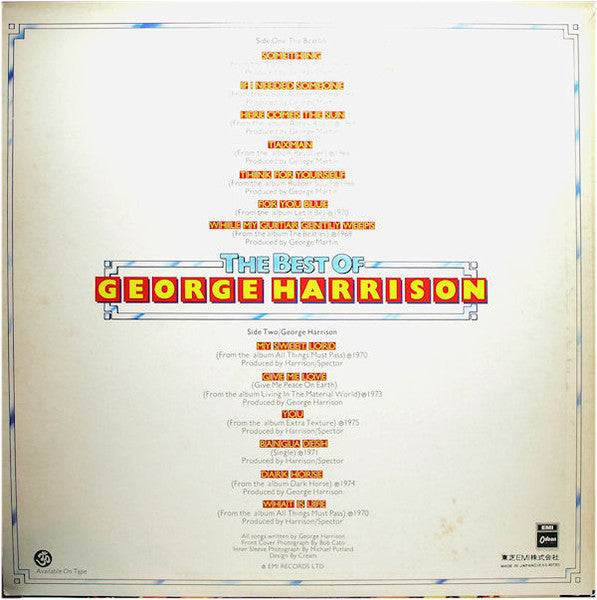George Harrison - The Best Of George Harrison (Vinyl, LP, Compilati...