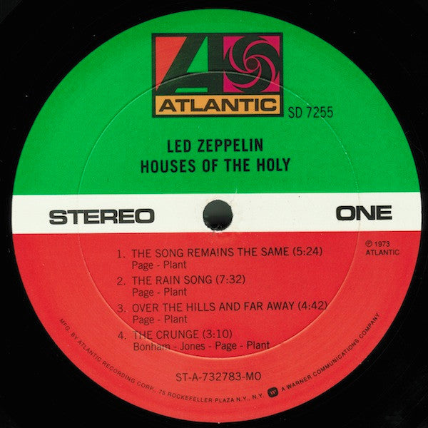 Led Zeppelin - Houses Of The Holy (Vinyl, LP, Album, Reissue, Stereo) Very Good Plus (VG+) / Very Good Plus (VG+)