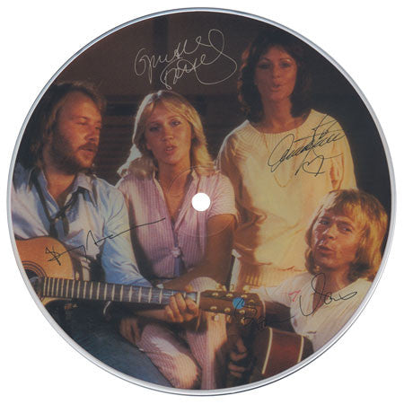 ABBA - Slipping Through My Fingers (Vinyl, 7", 45 RPM, Single Sided, Single, Picture Disc, Promo, Stereo) Very Good Plus (VG+) / Very Good (VG)