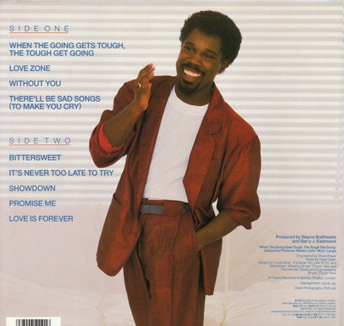 Billy Ocean - Love Zone (Vinyl, LP, Album)