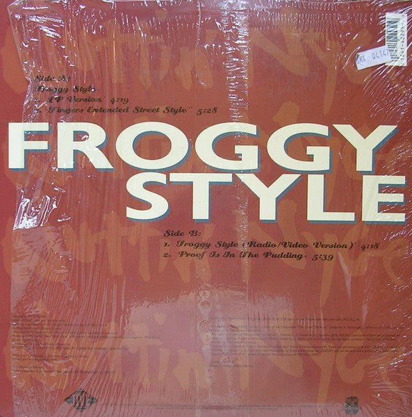 Nuttin' Nyce - Froggy Style (Vinyl, 12") Very Good (VG) / Very Good Plus (VG+)