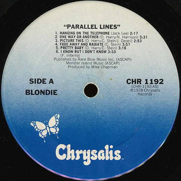 Blondie - Parallel Lines (Vinyl, LP, Album) Good Plus (G+) / Good Plus (G+)