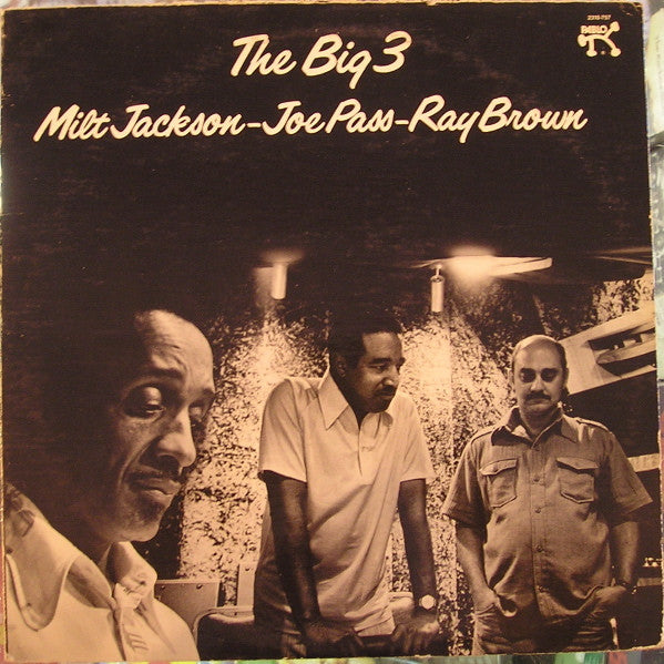 Milt Jackson - The Big 3 (Vinyl, LP, Album, Stereo) Good Plus (G+) / Good (G)