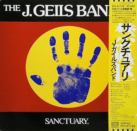 The J. Geils Band - Sanctuary. (Vinyl, LP, Album) Very Good Plus (VG+) / Very Good (VG)
