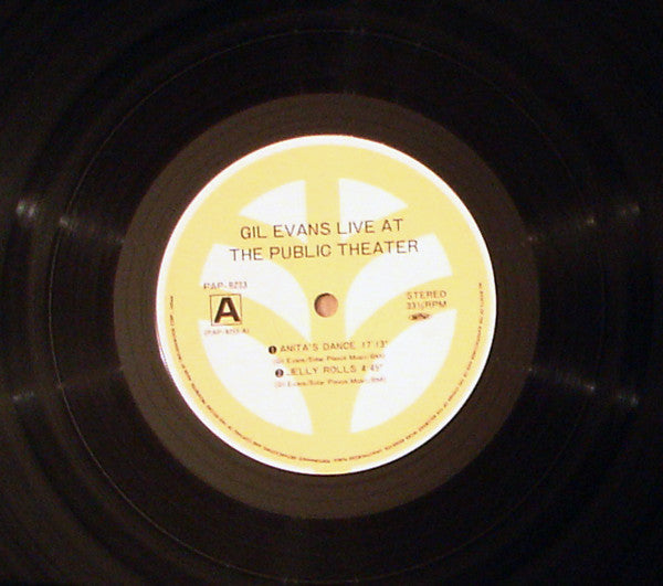 Gil Evans - Live At The Public Theater (New York 1980) (Vinyl, LP, ...