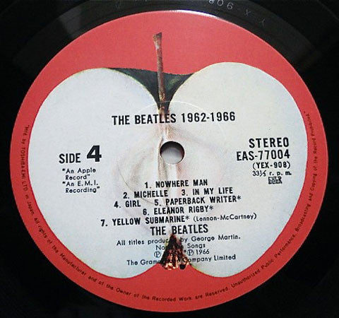 The Beatles - 1962-1966 (Vinyl, LP, Compilation, Reissue)