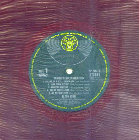 Elton John - Tumbleweed Connection (Vinyl, LP, Album, Stereo)