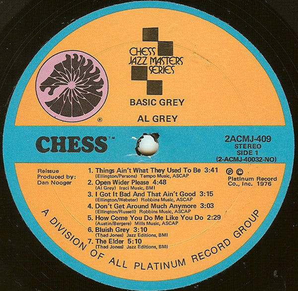 Al Gray - Basic Gray (2xVinyl, LP, Compilation) Very Good (VG) / Fair (F)