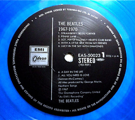 The Beatles - 1967-1970 (Vinyl, LP, Compilation, Reissue)