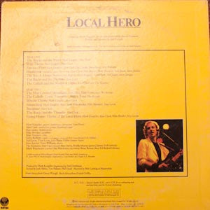 Mark Knopfler - Local Hero (Vinyl, LP, Album) Very Good (VG) / Good Plus (G+)