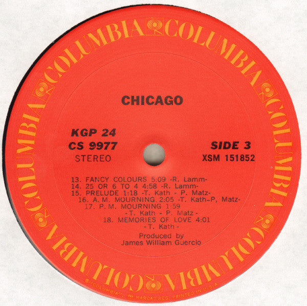 Chicago (2) - Chicago (2xVinyl, LP, Album, Reissue, Stereo) Good Plus (G+) / Good Plus (G+)