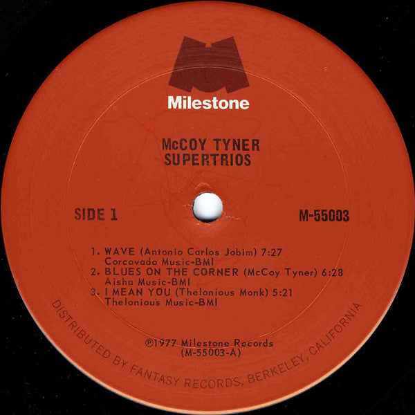 McCoy Tyner - Supertrios (2xVinyl, LP, Album, Stereo) Very Good Plus (VG+) / Very Good Plus (VG+)