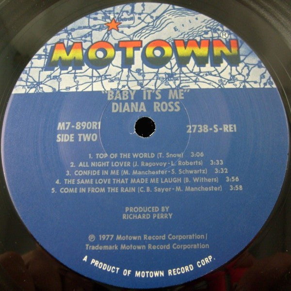 Diana Ross - Baby It's Me (Vinyl, LP, Album) Good Plus (G+) / Good Plus (G+)