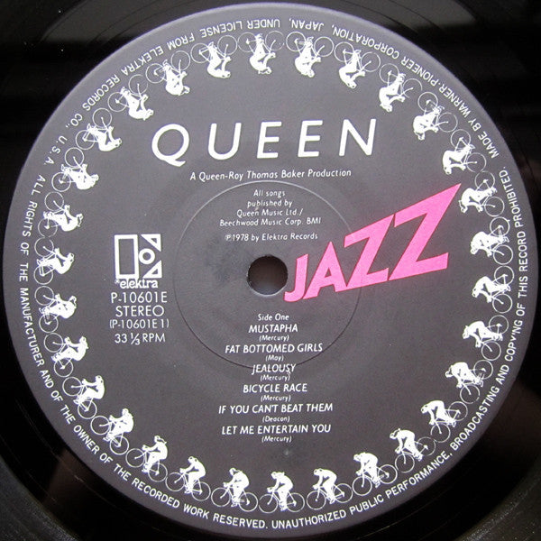 Queen - Jazz (Vinyl, LP, Album, Stereo) Very Good Plus (VG+) / Very Good (VG)