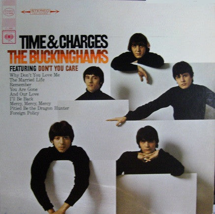 The Buckinghams - Time & Charges (Vinyl, LP, Album, Stereo) Very Good (VG) / Very Good (VG)