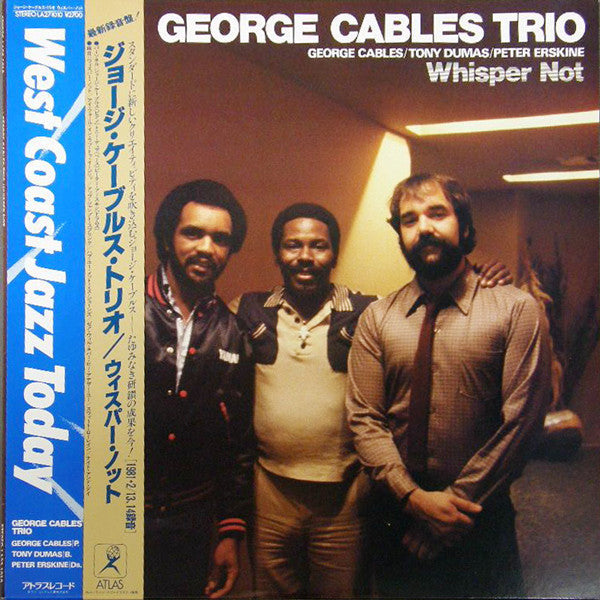 George Cables Trio - Whisper Not (Vinyl, LP, Album)