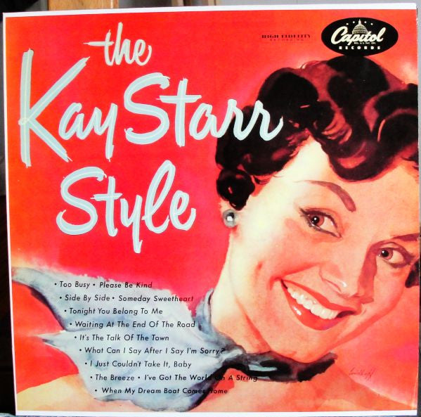 Kay Starr - The Kay Starr Style (Vinyl, LP, Mono) Very Good (VG) / Very Good (VG)