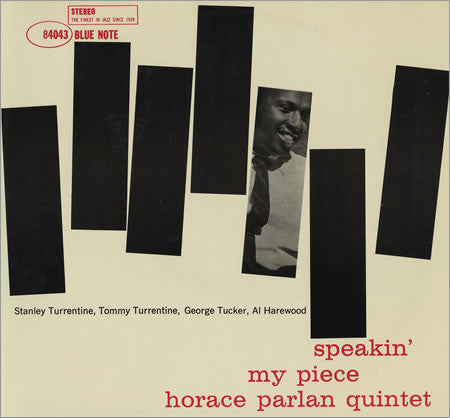 Horace Parlan Quintet - Speakin' My Piece (2xVinyl, LP, 45 RPM, Album, Limited Edition, Numbered, Reissue, Remastered, Stereo) Very Good Plus (VG+) / Very Good (VG)