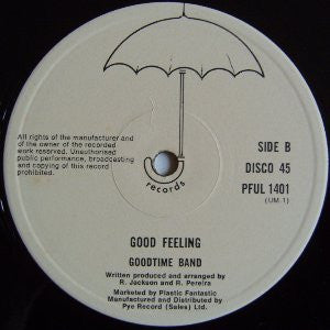 Goodtime Band - Baad Goodtime Band (Vinyl, 12", 45 RPM) Very Good Plus (VG+) / Good Plus (G+)