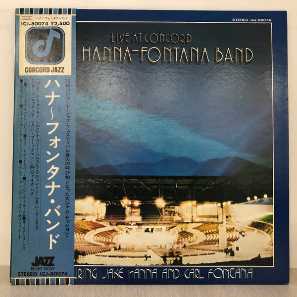 The Hanna-Fontana Band - Live At Concord (Vinyl, LP, Album) Very Good Plus (VG+) / Very Good (VG)