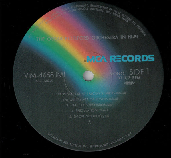 Oscar Pettiford Orchestra - In Hi-Fi (Vinyl, LP, Album, Reissue, Mono) Very Good Plus (VG+) / Very Good Plus (VG+)