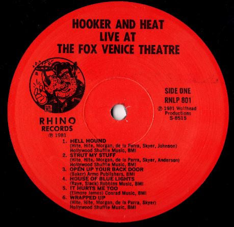 John Lee Hooker - Canned Heat & John Lee Hooker Recorded Live At The Fox Venice Theatre (Vinyl, LP, Album, Repress) Very Good Plus (VG+) / Very Good Plus (VG+)