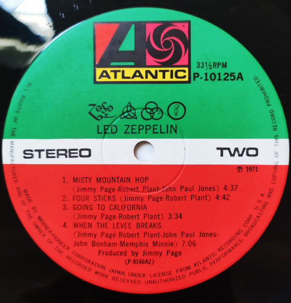 Led Zeppelin - Untitled (Vinyl, LP, Album, Reissue)