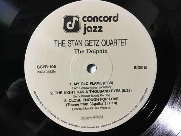 Stan Getz Quartet - The Dolphin (Vinyl, LP, Album) Very Good Plus (VG+) / Very Good (VG)