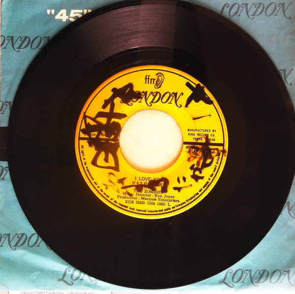 The Zombies - I Love You (Vinyl, 7", 45 RPM, Single) Very Good (VG) / Very Good (VG)