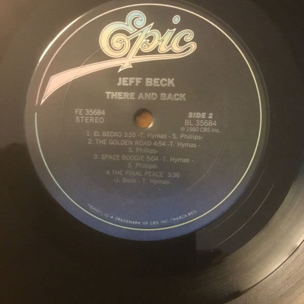 Jeff Beck - There & Back (Vinyl, LP, Album) Near Mint (NM or M-) / Very Good Plus (VG+)