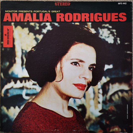 Amália Rodrigues - Portugal's Great Amalia Rodrigues (Vinyl, LP, Album, Remastered, Stereo) Good Plus (G+) / Very Good (VG)