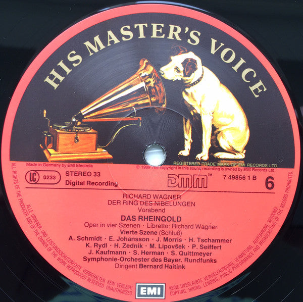 Richard Wagner - Das Rheingold (3xVinyl, Box Set, LP, Album) Very Good Plus (VG+) / Near Mint (NM or M-)