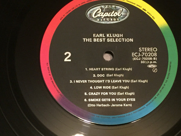 Earl Klugh - The Best Selection (Vinyl, LP, Compilation) Near Mint (NM or M-) / Near Mint (NM or M-)