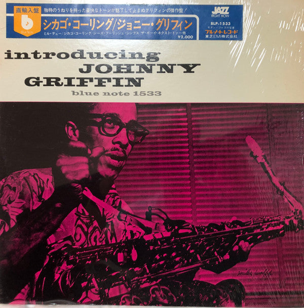 Johnny Griffin - Introducing Johnny Griffin (Vinyl, LP, Album, Mono) Very Good (VG) / Very Good (VG)