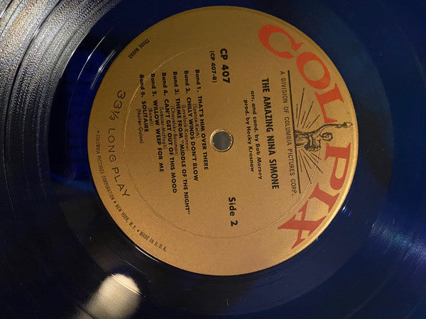 Nina Simone - The Amazing Nina Simone (Vinyl, LP, Album, Mono) Good Plus (G+) / Good (G)