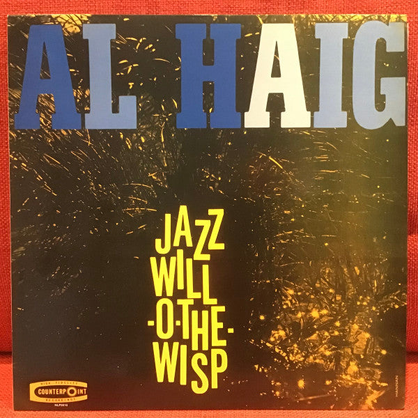 Al Haig - Jazz Will-O-The-Wisp (Vinyl, LP, Reissue, Mono) Very Good (VG) / Very Good Plus (VG+)