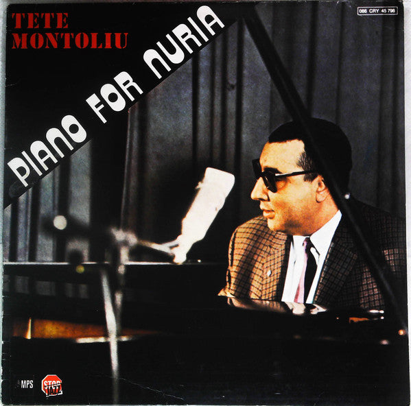 Tete Montoliu - Piano For Nuria (Vinyl, LP, Album, Reissue) Very Good (VG) / Very Good Plus (VG+)