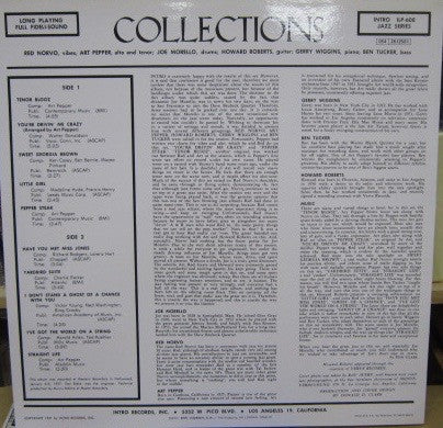 Red Norvo - Collections (Vinyl, LP, Album, Reissue, Mono) Very Good Plus (VG+) / Very Good (VG)