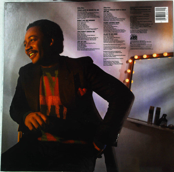 Bernard Edwards - Glad To Be Here (Vinyl, LP, Album) Very Good (VG) / Good Plus (G+)