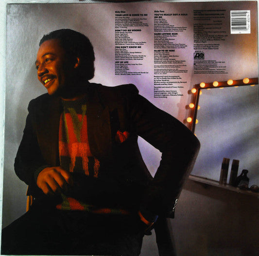 Bernard Edwards - Glad To Be Here (Vinyl, LP, Album) Very Good (VG) / Good Plus (G+)