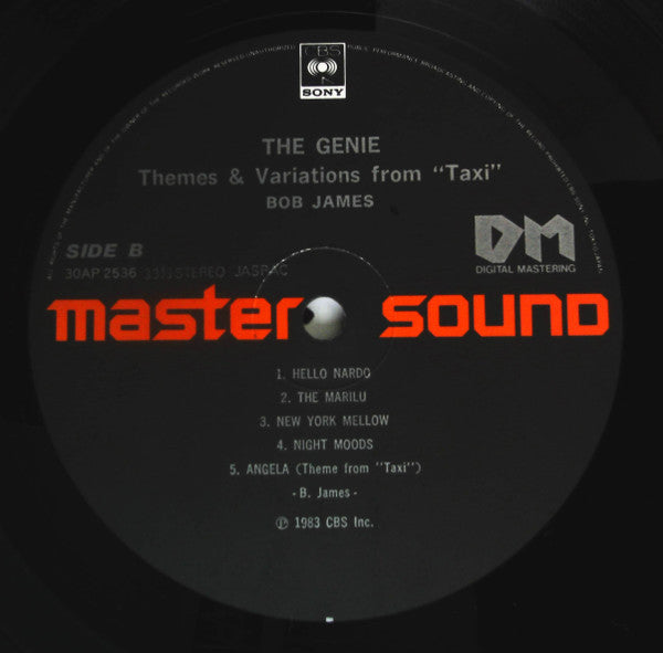 Bob James - The Genie: Themes & Variations From The TV Series "Taxi" (Vinyl, LP, Album) Very Good Plus (VG+) / Very Good Plus (VG+)